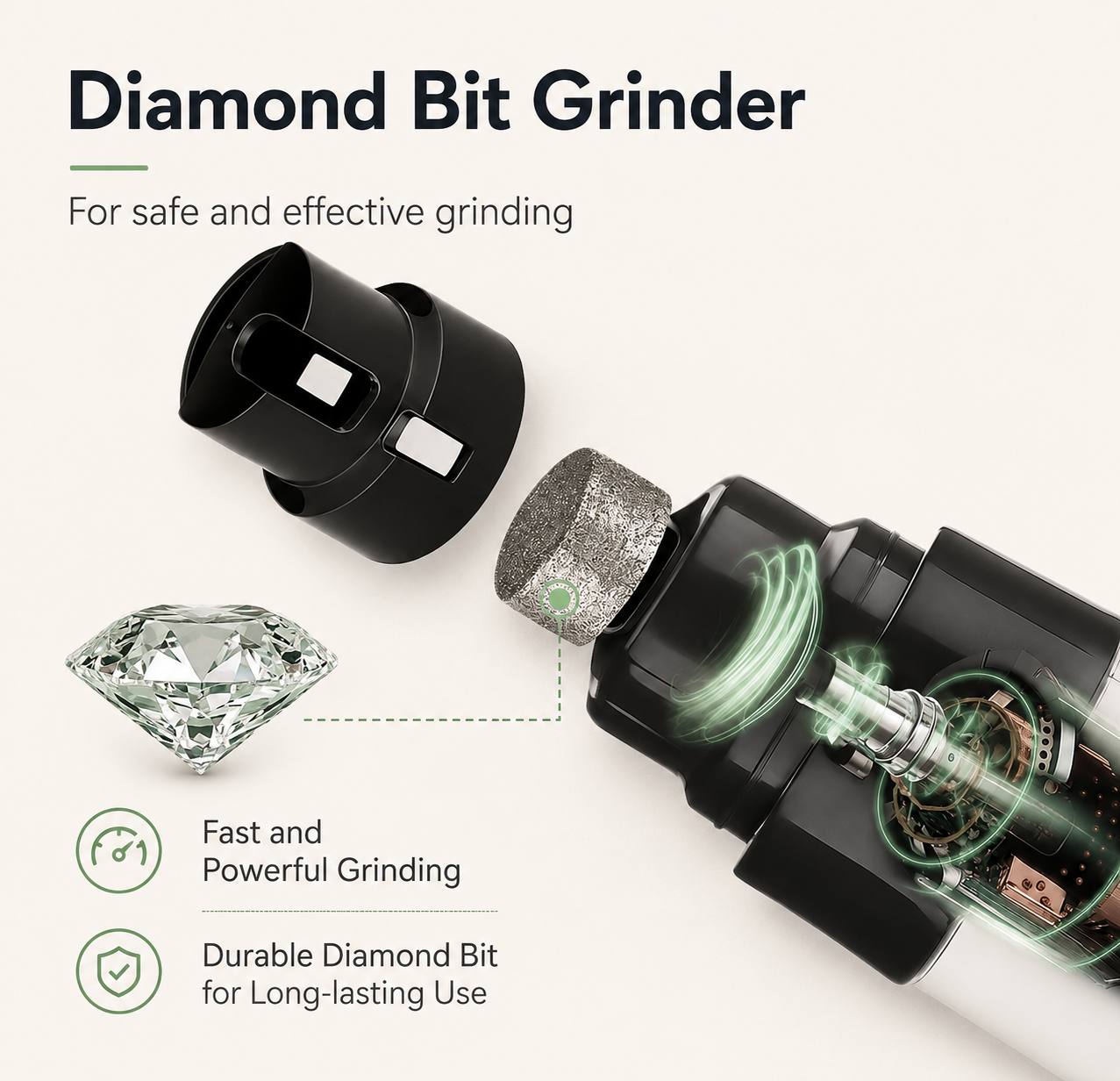 ZenGrind Pro Replacement Head